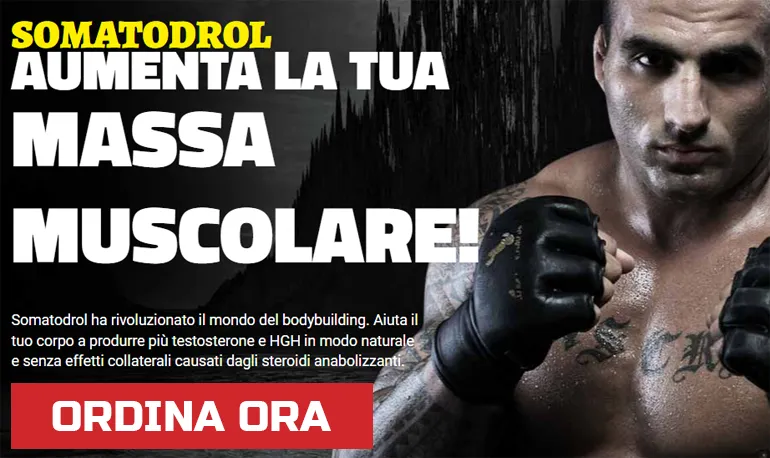 Somatodrol integratore per massa muscolare